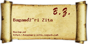 Bagaméri Zita névjegykártya